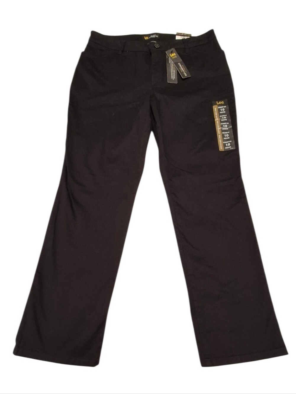 Lee Women's Relaxed Fit Straight Leg Pants - Size 10 Petite